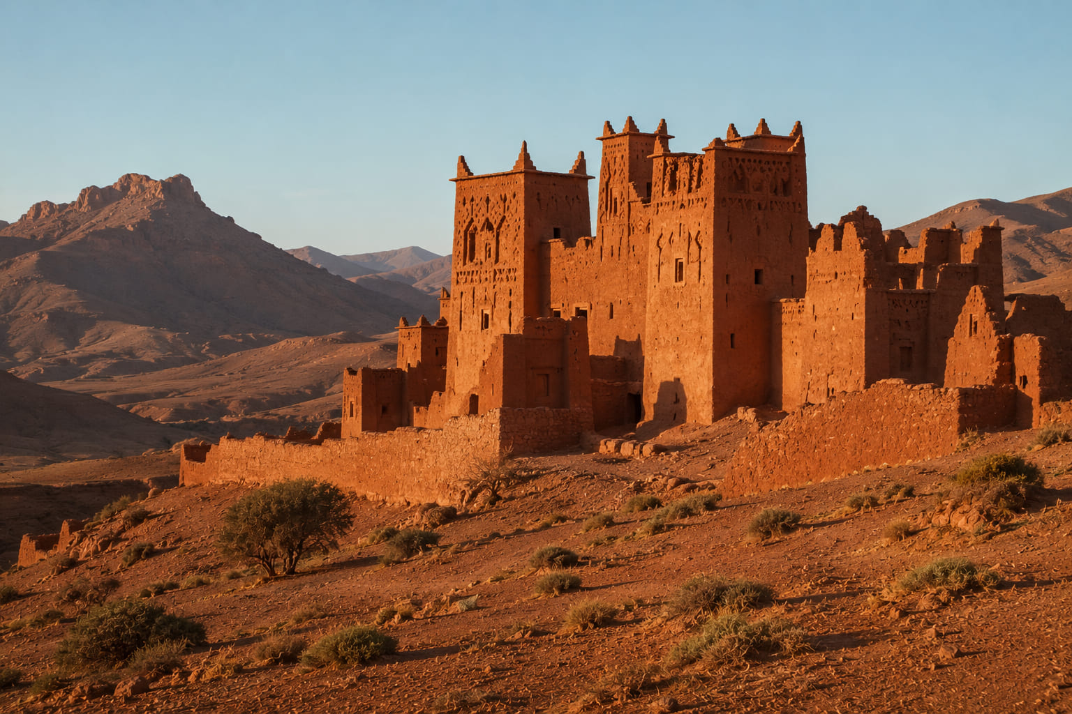 Piste isolée, Maroc sauvage